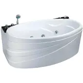 AEA Blubberbad Whirlpool Hydromassagewanne Massagebad Luxuswanne 160x80 cm