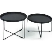 AEA Luxus Couchtisch Designer Wohnzimmertisch Schwarzer Tisch Edelstahl Tische