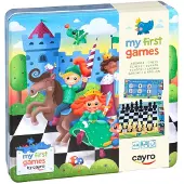 Cayro Mein Erstes Schachbrettspiel Silber Kinder Silber One Size