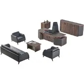 Xl Moebel Gmbh Schreibtisch Sofas Arbeitszimmer Komplett Set Büroeinrichtung Garnitur