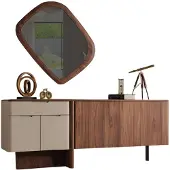 Xl Moebel Gmbh Stilvolles Sideboard Designer Esszimmer Anrichte r Spiegel