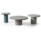 AEA Designer Couchtisch-Set Robuster Rundtisch Marmor Kaffeetische