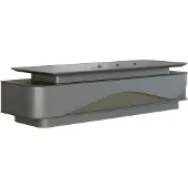 Xl Moebel Gmbh Schreibtisch Chefzimmer Modern Grau Schwarz Stauraum Kabelmanagement Luxus