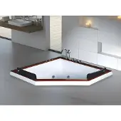 AEA Hydromassagewanne Whirlpool Blubberbad Spa-Bad Whirlwanne 180x180 cm