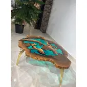 AEA r Epoxidharz Couchtisch Stilvolle Wohnzimmer Harz Tische