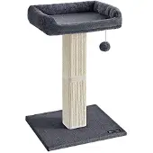 Generisch Kratzbaum für Katzen - Kratzsichere Sisal-Oberfläche - Dunkelgrau