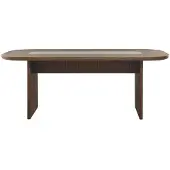 AEA Esszimmertisch Esstisch Tisch Essecke Holz Braun Esszimmer 208 cm