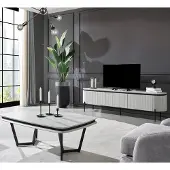 AEA Elegant Lowboard Robust Couchtisch Fernsehtisch Tisch Wohnzimmer Möbel Sidebaord