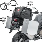 Bagtecs Alu Koffer für Yamaha Tenere 700 / Rally 19-25 Namib75+Hecktasche