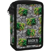 Back Up Schultasche mit Ausstattung, 3-fach, BackUp, Modell "game pixele", für Jungen