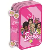 Barbie Dream Squad 3-stöckiges gefülltes Federmäppchen Giotto