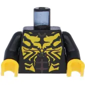 LEGO Schwarz Torso SW Savage Opress Muster / Black Arms / (973pb0961c01) – neu