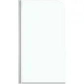 Marwell Badewannenfaltwand "Silver Glow" Einflügelig, mit Aluminiumprofil