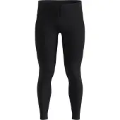 Odlo - Collant technique léger et déperlant - Zeroweight Warm Reflective Tights M Black für Herren aus Softshell - Größe XL - schwarz