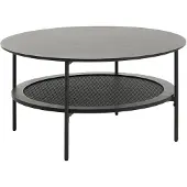 Selsey Mogest - Couchtisch, Eiche schwarz, 80 cm