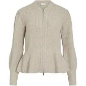 Vila Vigracie Zip-up Strickjacke