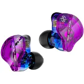 OEM In-Ear-Monitor, kraftvoller Bass, komfortables Ohrhaken-Design, Lila ohne Mikrofon