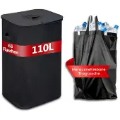 OEM Recyclingbehälter, wasserdichtes Material, faltbares Design, 110L