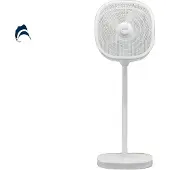 OEM Standventilator, 5 Blätter, 3-Geschwindigkeits-Luftstrom, WEISS