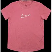 Nike Mädchen T-Shirt Dri-FIT One Fitted Big Kids (Girl) FZ5600-655 158-170 - Pink Smoke/White - 158-170