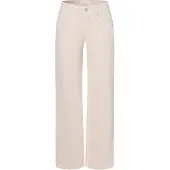 Gang Cordhose "94RIVER", Damen, Gr. 26, N-Gr, beige (ecru), Cord, Obermaterial: 99% Baumwolle, 1% Elasthan, unifarben, straight fit lang, Hosen Cordhose, im Straight Fit, Low Rise