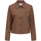 Object Damen Blazers Objlisa Re L/s Short Blazer Jacket Noos - Bruin - Größe 34