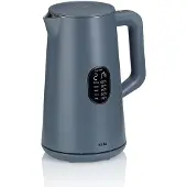 kela Wasserkocher Santos 1,5 L dunkelgrau LED-Display 10135