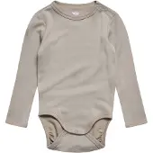 Hummel Mini Wool Solid Langarm-body