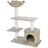 Dripio Katzenbaum Bananenblatt beige 70x35x100 cm Kratzbaum
