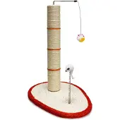 Arquivet 8435117843066 Pfostenkratzer mit Ratte und Kugel