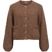 Object Strick Strickjacke Braun XL