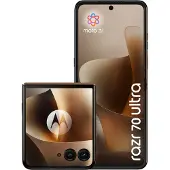 Motorola razr 70 ultra, 17,7 cm (6.96"), 16 GB, 512 GB, 50 MP, Android 16.0, Holz