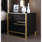 AEA Design Nacht Tisch Konsole Beistell Schlaf Zimmer Metall Luxus Konsolen Tische