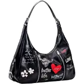 Desigual Wow Heaven Maxi Shoulder Bag