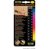 Exo Terra Waagerechtes Thermometer Mit Großem Messbereich Durchsichtig Durchsichtig One Size