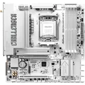 Asrock B850M Challenger WiFi White - Motherboard - micro ATX - Socket AM5 - AMD B850 Chipsatz - USB 3.2 Gen 1, USB-C 3.2 Gen 1 - 2.5 Gigabit LAN, Bluetooth, Wi-Fi 7 - Onboard-Grafik (CPU erforderlich)