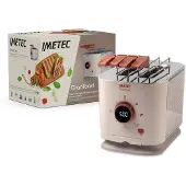 Imetec 7504, 2 Scheibe(n), Sand, Edelstahl, 600 W, 185 mm, 285 mm