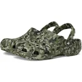 Crocs ,Uni Erwachsene,Classic Confetti Clog,Armeegrün/Mehrfarbig,37-38
