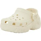 Crocs ,Damen,Classic Platform Bloom Clog,Summit White,34-35