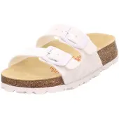 Superfit Mädchen FUSSBETTPANTOFFEL Weiß 1160