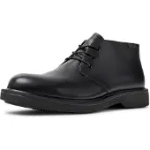 Camper für Herren. K300513-001 Schuhe aus Leder Norman schwarz (46), Wohnung, Schnürsenkel, Lässig, Party, Klassisch