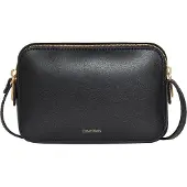 Calvin Klein Mini Bag "FOIL LOGO ELONGATED CAMERA BAG" Schultertasche, kleine Damen-Umhängetasche in klassischer Optik