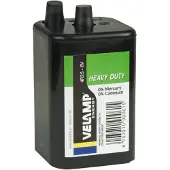 Velamp 4R25 ViereCkige Batterie 4R25 Heavy Duty, 6 V, Grün