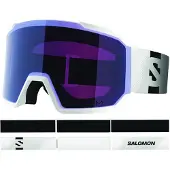 Salomon Herren Skibrillen He/Uni GOGGLES S/VIEW 3 SIGMA WHITE/Ice blue