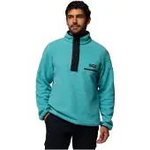 Columbia Men's Helvetia II Half Snap Fleece teal (345) M