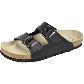 WEEGER Wörishofer -Bio-Pantolette schwarz Gr. 40