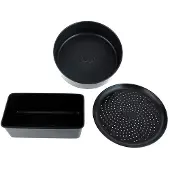 Ninja 4380J300EUUK Foodi 3-teiliges antihaftbeschichtetes Backformen-Set