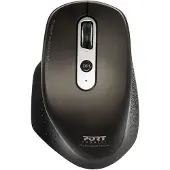 Port Designs 900716, rechts, Optisch, RF Wireless + Bluetooth, 3200 DPI, Schwarz