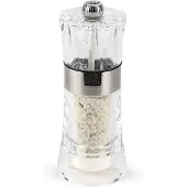 Peugeot Feuchtsalzmühle OSLO 14cm Acryl Transparent Zirkonia-Mahlwerk Gewürzmühle