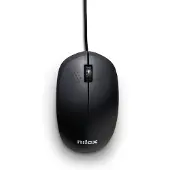 Nilox MOUSB1012 Maus Büro USB Typ-A Optisch 1200 DPI